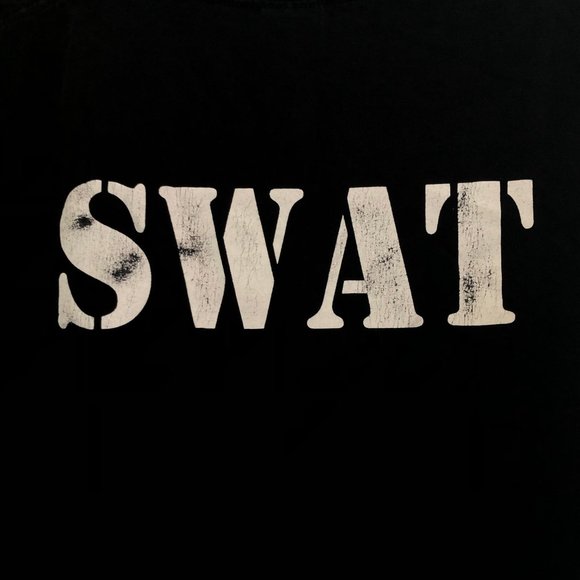 SWAT T-SHIRT BLACK AND WHITE BASIC - Picture 5 of 5